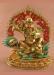 Partly Gold Gilded 13.5" Dorje Drollo Statue (Wrathful Padmasambhava) - Front