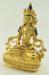 Fully Gold Gilded 8.5" Amitayus Statue (24k Gold) - Left