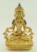 Fully Gold Gilded 8.5" Amitayus Statue (24k Gold) - Front
