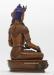 Oxidized Copper 26cm Masterpiece Akshobhya Statue Handmade - Side View